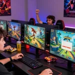 Nagahitam303 Login gaming scene with players engaged in a dragon-hunting adventure.
