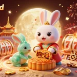 Experience winlive4d with a festive 3D illustration emphasizing interactive and modern casino elements.