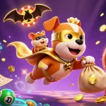 Experience the thrill of beste buitenlandse casinos with a superhero dog and hamster amidst dynamic game elements.