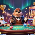 Experience excitement with pasang angka togel online as our characters engage in thrilling lottery gameplay.
