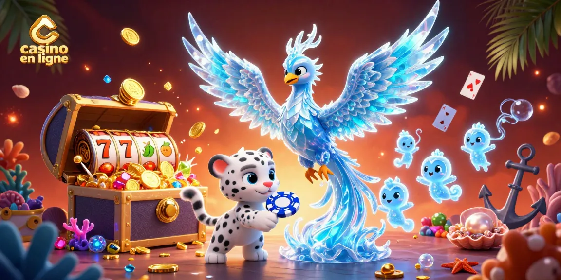 Jouer au casino en ligne avec une illustration dynamique des personnages fantastiques.