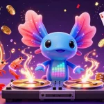 Experience the excitement of BTV168 with a lively underwater casino celebration featuring dancing characters and vibrant game elements.