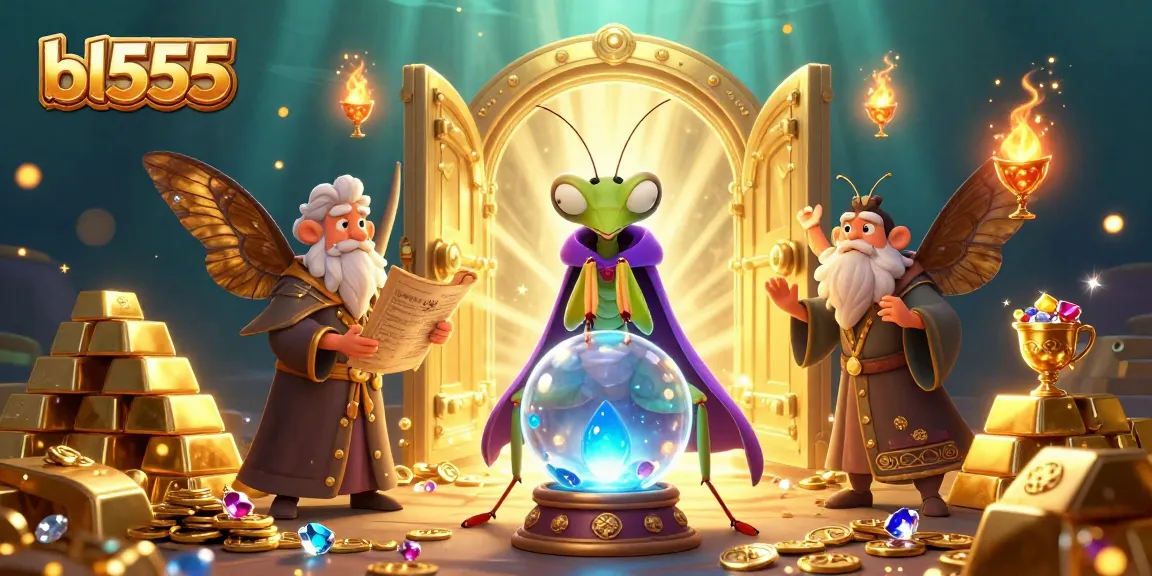 Experience the enchanting world of bl555's vibrant casino with dynamic fortune telling and treasure.