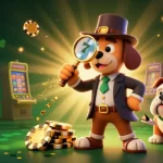 Examiner un jeton de poker doré dans un casino en ligne avec nos détectives 3D.