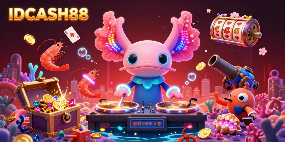 Join the excitement with IDCASH88 as you enjoy vibrant slot games and underwater treasures.