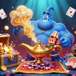 Découvrez la sécurité de la licence de Smash Casino avec des éléments de jeu animés et captivants.
