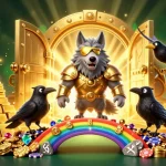 Profitez des jeux au casino en ligne, avec un loup d'Odin et ses compagnes gemmes scintillantes.