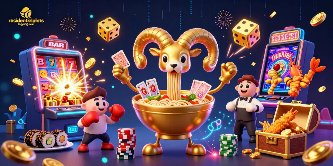 Menangkan jackpot slot di residentialplotsingurgaon dengan karakter kartun 3D dan elemen kasino yang pandai.