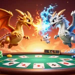 Jouer dans un casino en ligne sans vérification avec un dragon et une ambiance magique.