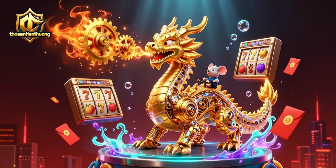 Experience the thrilling gameplay of thosantienthuong with vibrant slot reels and dynamic animations.