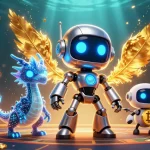 Jouer à casino en ligne dans une scène dynamique avec des personnages animés et des éléments de casino