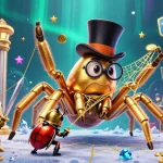 Experience thrilling gameplay with 56d's vibrant casino atmosphere and engaging characters in a colorful 3D scene.