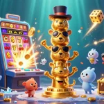 Experience big wins with otw555's vibrant 3D casino scene showcasing lively slot machines and animated characters.