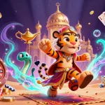 Plongez dans le monde du casino en ligne avec notre illustration captivante de jeu.