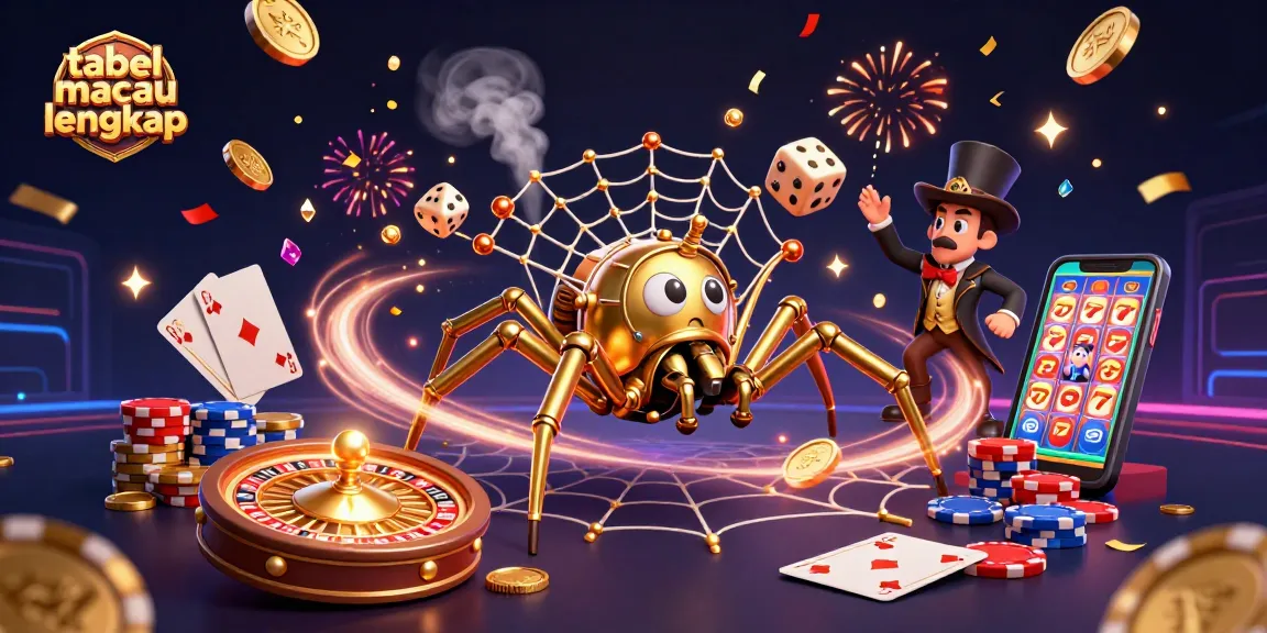 Experience thrilling spins and wins with tabel macau lengkap in this vibrant casino-themed digital artwork.