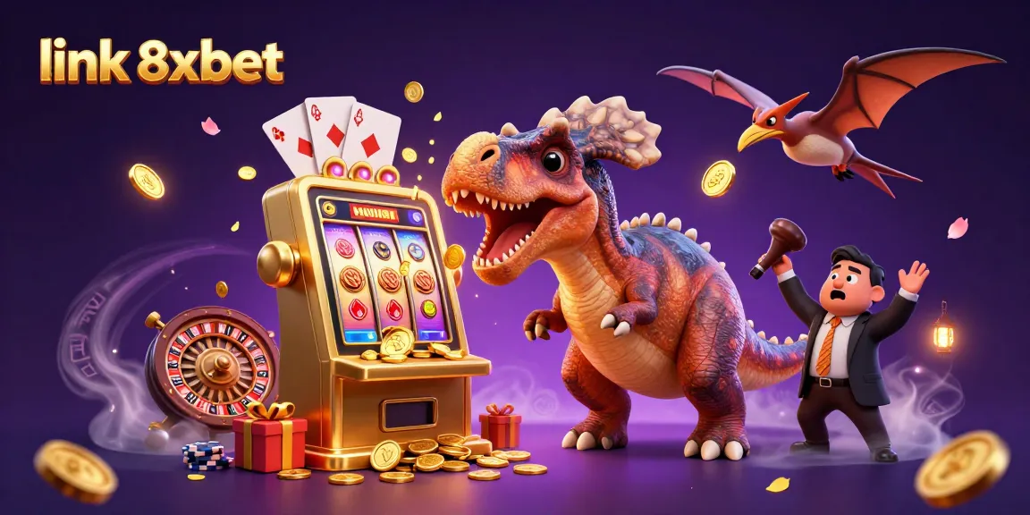 Experience the excitement with link 8xbet's vibrant casino scene, showcasing thrilling jackpot moments.