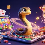 Engage in thrilling gameplay at kalorijskatablica, featuring cosmic casino elements and vibrant 3D visuals.