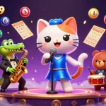 Experience the vibrant energy of bolaslot99's casino scene with lively characters and exciting game elements.