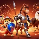 Experience thrilling gameplay with alternatif link login gacor77 illustrated through dynamic casino elements and vibrant characters.
