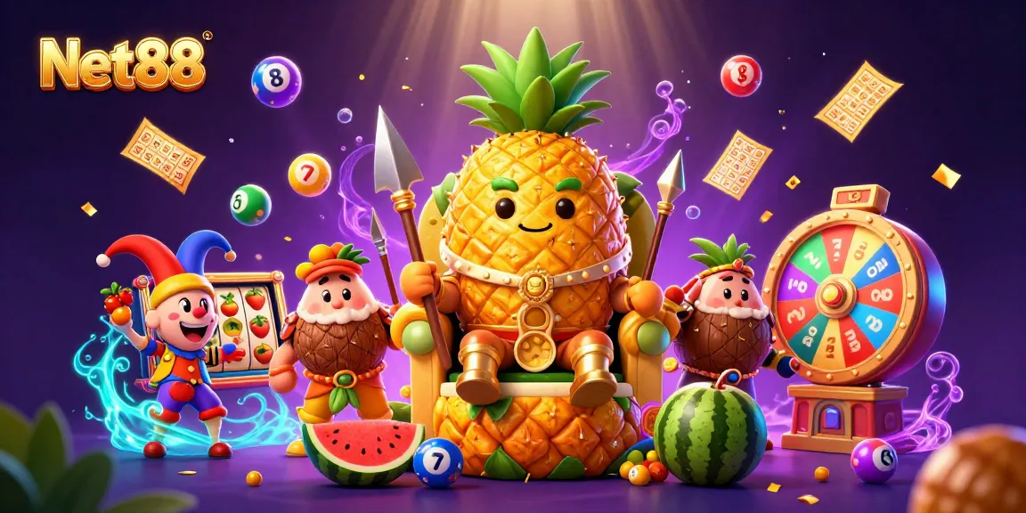 Engage with thrilling gameplay at Net88 featuring vibrant characters and dynamic casino elements.