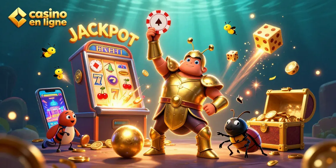 Faites-vous plaisir en jouant dans un casino en ligne avec un héros insecte et des jackpots éclatants.