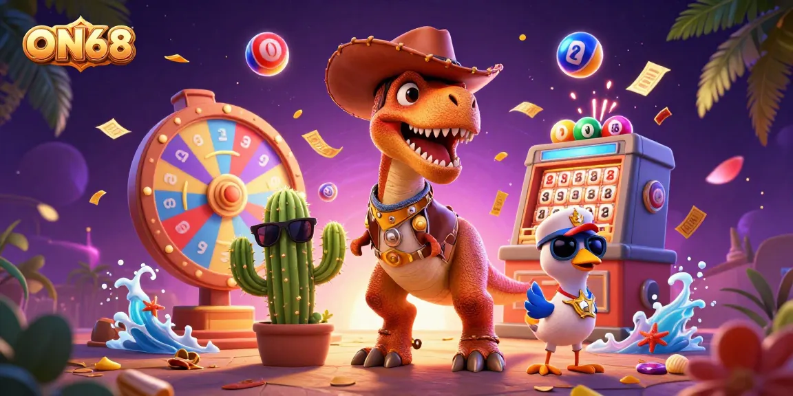 Engage with ON68’s exhilarating gaming experience through vibrant lottery elements and dynamic casino action.