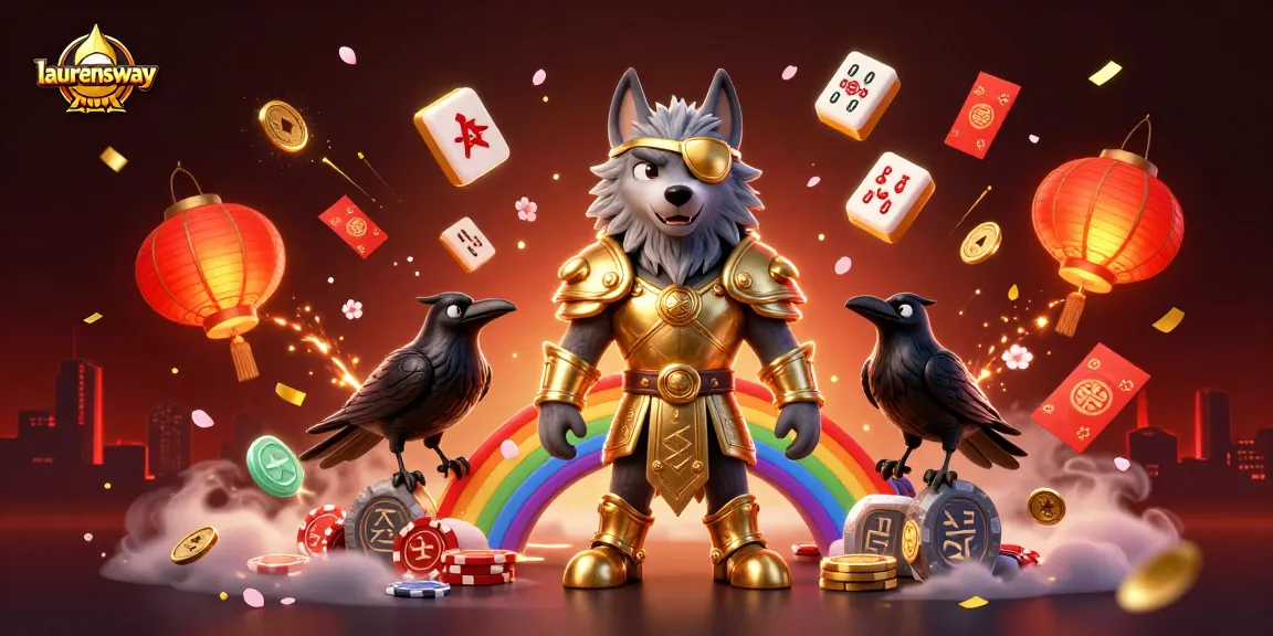 Engage with laurensway's mesmerizing casino fantasy featuring Odin and mystical symbols.