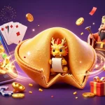 Engage with the thrilling slots at 777x featuring a vibrant 3D casino scene.