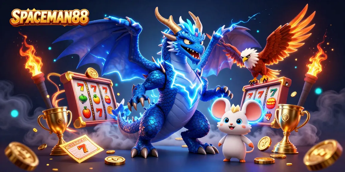 SPACEMAN88 offers exhilarating slot gameplay set against a vibrant 3D backdrop, featuring thrilling jackpots.