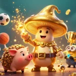 Experience the thrill of winning with J88 com as the golden mushroom wizard transforms the gaming world.