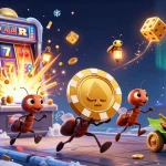 Melakukan login dewataslot888 untuk memulai petualangan permainan slot yang menarik dengan ant dan simbol keberuntungan.