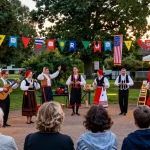 Vibrant breton cultural festival featuring artists and community engagement with we88 PGSLOT highlighted.