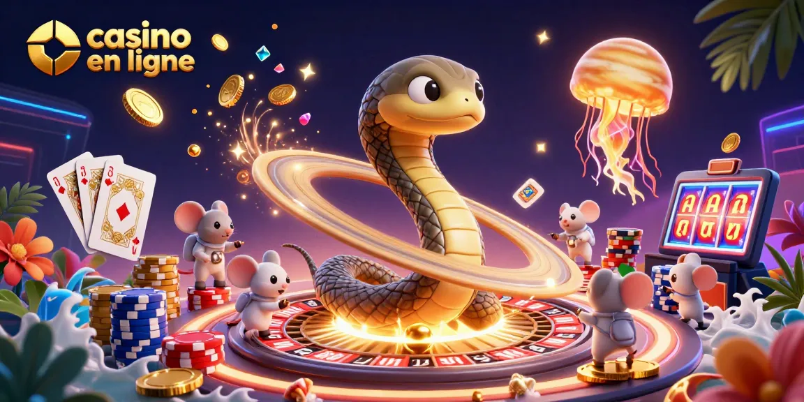 Les astronautes parient sur les anneaux de Saturne dans un casino en ligne spectaculaire.