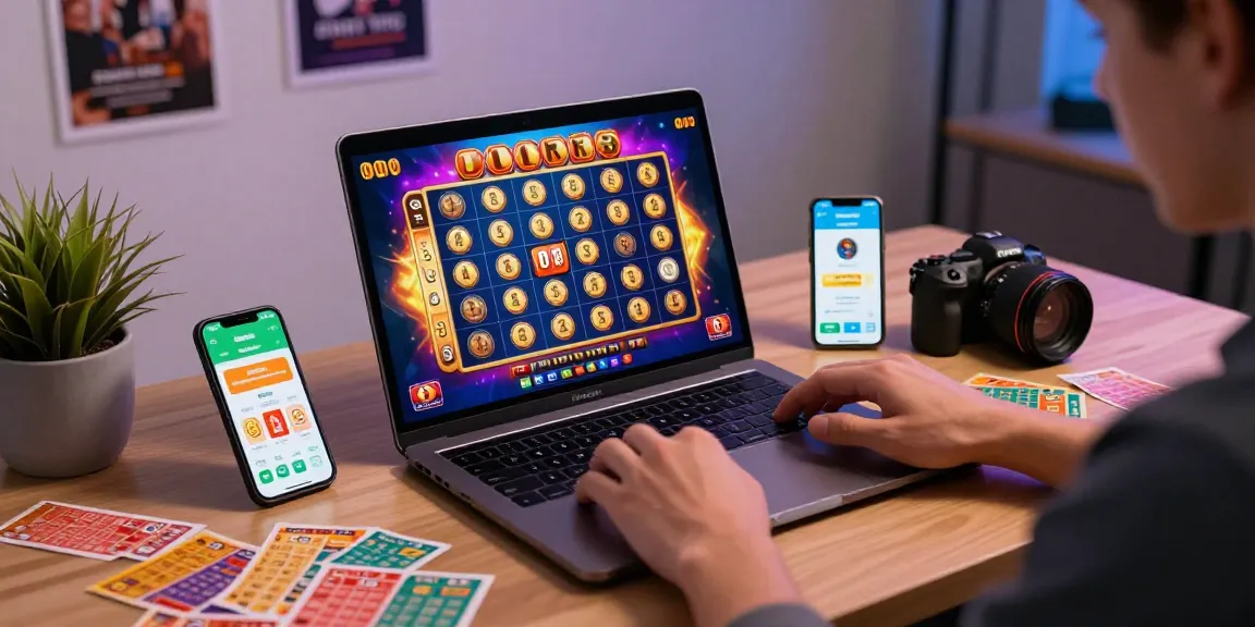 Pengguna aktif rajatogel bermain togel online dengan antarmuka modern dan visual warna-warni.