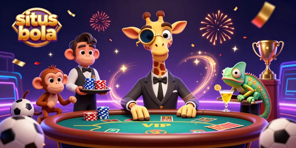 Engage in thrilling situs bola betting action with vibrant characters and energetic elements!