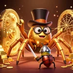 Visualisez un monde de casino en ligne avec des personnages de jeu captivants.