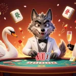 Experience the thrill at RED88 with a vibrant casino scene featuring baccarat excitement.