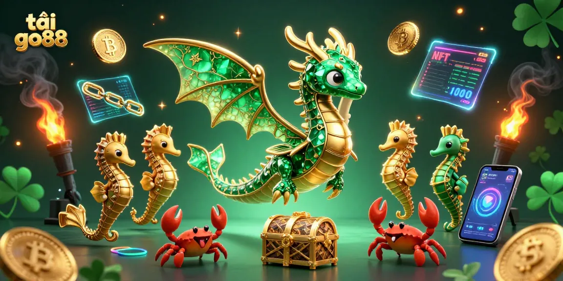Engage in thrilling gameplay as you tải go88 with vibrant 3D dragon and treasure elements!