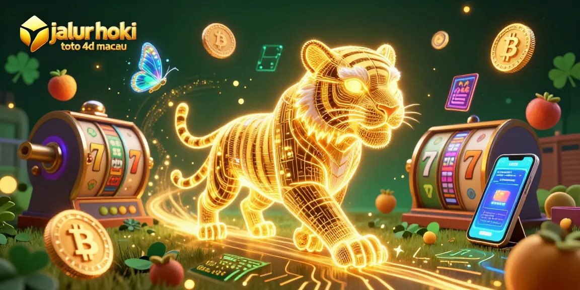 Engage in the thrill of jalur hoki toto 4d macau with dynamic slot reels and crypto elements for a vibrant gaming experience.