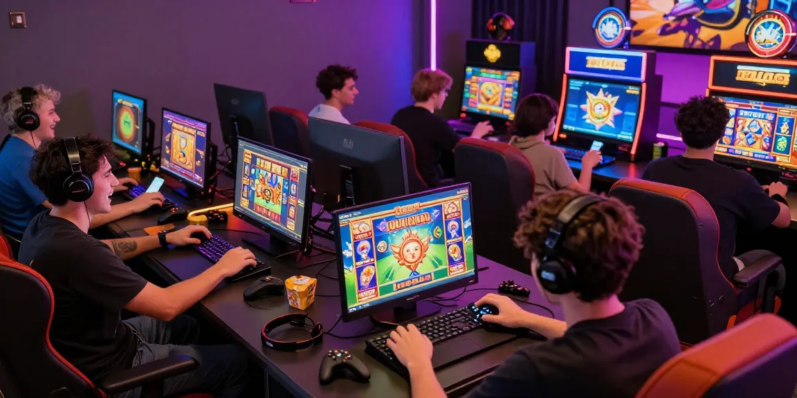 Experience the thrill of online gaming at situs raja with diverse players enjoying Zeus Slot games.