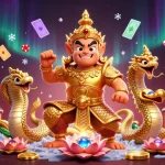 Experience winning excitement with the immersive 7p7775 casino gaming scene showcasing vibrant slot machines and characters.