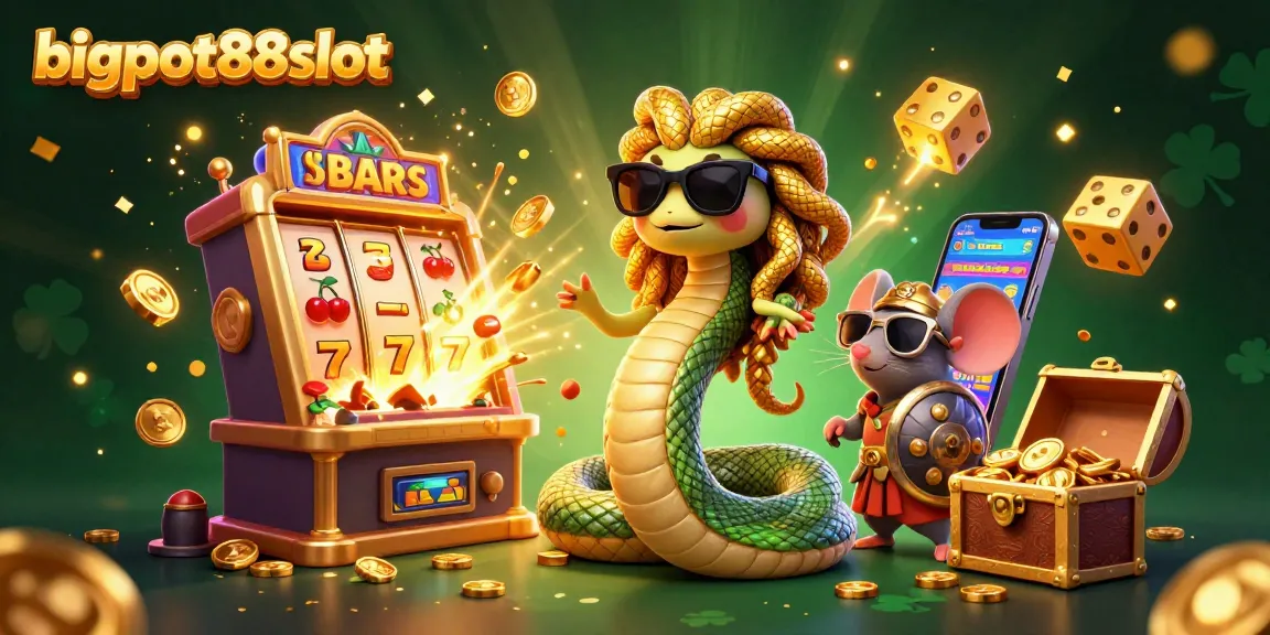 Menangkan jackpot di bigpot88slot dengan Medusa lucu dan petualangan kasino yang mengagumkan.