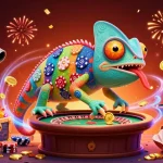 Experience the thrills of gamebancanohu with vibrant 3D chameleon casino visuals.