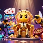 Experience thrilling gameplay with sunwin featuring a bumblebee mob boss in a dynamic casino scene.