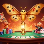 Win big with OP88 as vibrant casino elements create an enticing atmosphere for players.