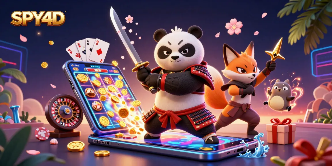 SPY4D memprediksi kemenangan dengan sambutan megah para karakter judi dalam festival slot yang berkilauan.