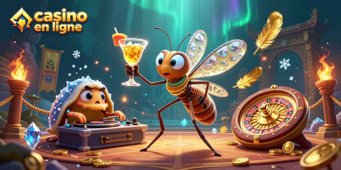 jouez à des jeux sur un casino en ligne avec des créatures fantastiques et de l'ambiance festive