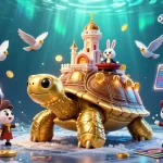Vivez l'excitation du casino en ligne avec un décor de jeu riche et dynamique illustré.
