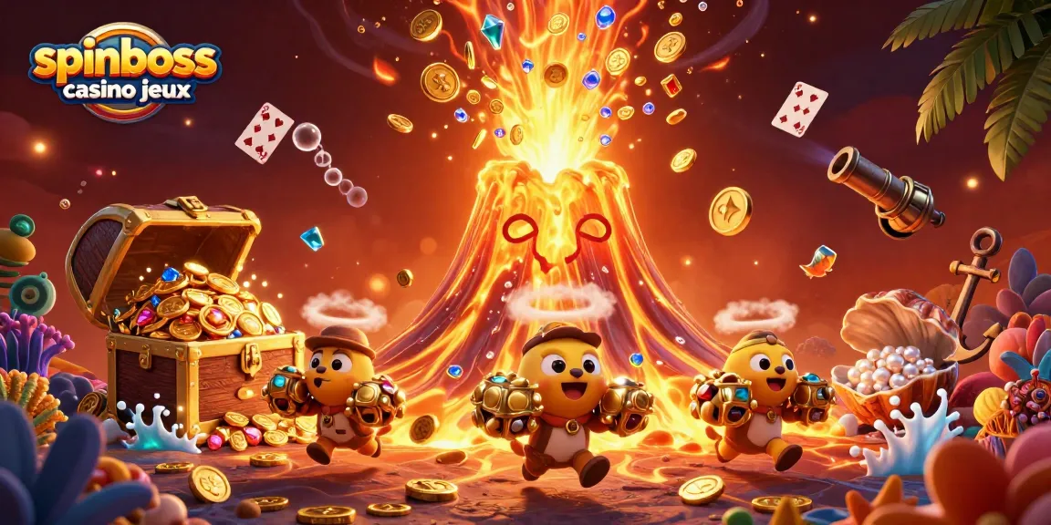 Découvrez les jeux SpinBoss Casino avec une immersion dans un monde de trésors et de gains.