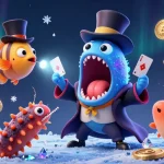 Experience the thrill of casino magic with sun win's vibrant deep-sea creatures performing unique tricks.